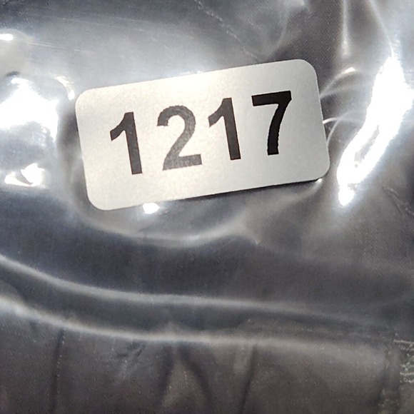 North Face Womens Thunder Jacket Med Metallic Silver 800 Fill Down Pertex A35J - Picture 12 of 15